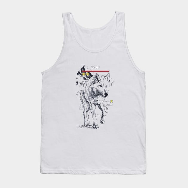 Valheim Wolf Tank Top by IamValkyrie